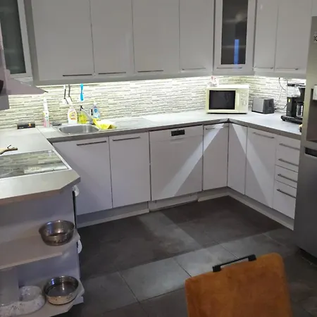 120n Hietala Paritalo, 1-8henkiloen Luxus Majoitus, 3x160cm Jenkkisaengyt Loehoesohvat, Iso Takaterassi, Taeyd Keittioe Kodink, Laatu Sauna, Takka, Tv 75